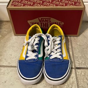 Vans ward blue/yellow